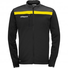 яке,мъжки,анцузи,uhlsport,offense,23,tracksuit,jacket,black,(black,anthracite,lime,yellow)