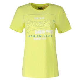 Тениска Superdry Premium Goods Outline short sleeve T-shirt - Green (Charlock Green) тениска,дамски,тениски,superdry,premium,goods,outline,short,sleeve,t,shirt,green,(charlock,green)