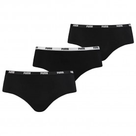дамско,бельо,дамски,бикини,и,танкини,puma,hipster,panties,3,units,black,(black)