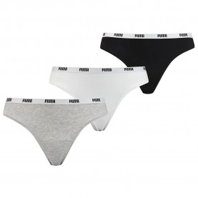 дамско,бельо,дамски,бикини,и,танкини,puma,thong,3,units,white,black,grey,(white,grey,black)