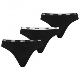 дамско,бельо,дамски,бикини,и,танкини,puma,thong,3,units,black