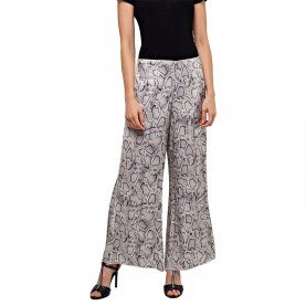 дамски,панталони,дамски,панталони,replay,plazzo,with,python,print,pants,brown