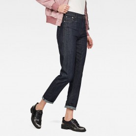 дамски,дънки,дамски,панталони,g,star,3302,high,waist,straight,90´s,ankle,rl,jeans,blue