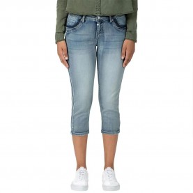 панталони,дамски,панталони,timezone,slim,talitz,3,4,pants,blue,(aqua,blue,wash)