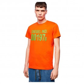 тениска,мъжки,тениски,diesel,diego,001978,short,sleeve,t,shirt,orange