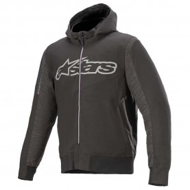 блуза,мъжки,пуловери,alpinestars,rhod,windstopper,full,zip,sweatshirt,melange,black,(grey)