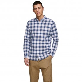 риза,с,дълъг,ръкав,мъжки,ризи,jack,&,jones,summer,mix,slim,long,sleeve,shirt,white