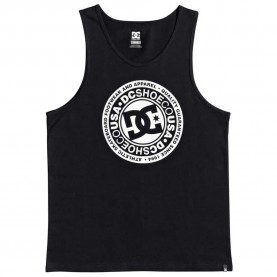 Тениска Dc shoes Circle Star sleeveless T-shirt - Black (Black / Snow White) тениска,мъжки,тениски,дамски,тениски,dc,shoes,circle,star,sleeveless,t,shirt,black,(black,snow,white)
