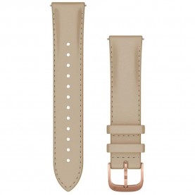 Garmin Quick Release 20 mm Leather strap - Beige (Sand) електро,garmin,quick,release,20,mm,leather,strap,beige,(sand)