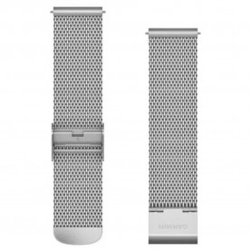 електро,garmin,quick,release,20,mm,silicone,strap,silver,(milanese,silver,silver)