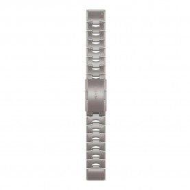 Garmin QuickFit 22 mm Titanium strap - Silver (Vented Titanium) електро,garmin,quickfit,22,mm,titanium,strap,silver,(vented,titanium)