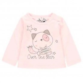 тениска,детски,тениски,boboli,knit,long,sleeve,t,shirt,pink,(pink)