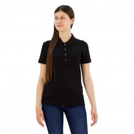 Lacoste Stretch Cotton Piqué short sleeve polo - Black (Black) дамски,блузи,с,яка,мъжки,блузи,с,яка,lacoste,stretch,cotton,piqué,short,sleeve,polo,black,(black)