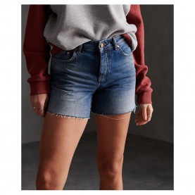 къси,панталони,дамски,панталони,superdry,mid,length,denim,shorts,blue
