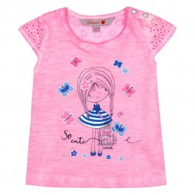 тениска,детски,тениски,boboli,combined,short,sleeve,t,shirt,pink,(orchid)