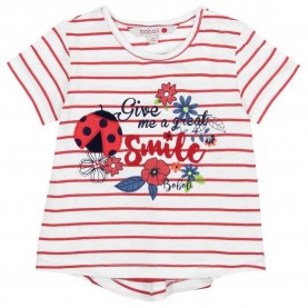 тениска,детски,тениски,boboli,knit,striped,short,sleeve,t,shirt,white,(stripes)