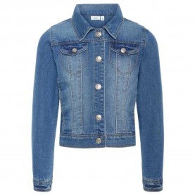 Яке Name it Star Rika Denim jacket - Blue (Medium Blue Denim) яке,мъжки,якета,дамски,якета,и,палта,name,it,star,rika,denim,jacket,blue,(medium,blue,denim)