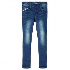 Панталони Name it Theo Super Stretch X-Slim Fit 2082 pants - Blue (Medium Blue Denim) панталони,мъжки,панталони,дамски,панталони,name,it,theo,super,stretch,x,slim,fit,2082,pants,blue,(medium,blue,denim)