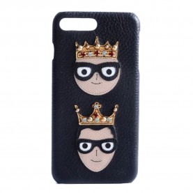 други,аксесоари,dolce,&,gabbana,731774,iphone,7,8,plus,phone,case,black