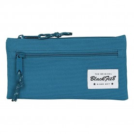 канцеларски,принадлежности,safta,blackfit8,e,2,zippers,pencil,case,blue,(egeo)