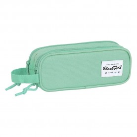 Safta Blackfit8 Double pencil case - Green (Turquoise) канцеларски,принадлежности,safta,blackfit8,double,pencil,case,green,(turquoise)