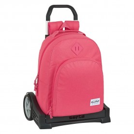 раница,раници,safta,305,evolution,20.1l,wheeled,backpack,strawberry,(pink)