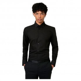 риза,с,дълъг,ръкав,мъжки,ризи,hugo,long,sleeve,shirt,black