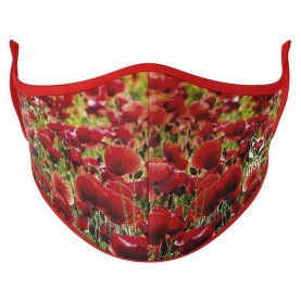 други,аксесоари,otso,floral,protective,mask,poppy,(red)