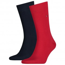 чорапи,мъжки,чорапи,tommy,hilfiger,classic,socks,2,pairs,red,blue,(tommy,original)