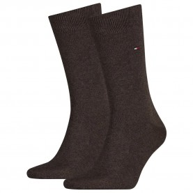 чорапи,мъжки,чорапи,tommy,hilfiger,classic,socks,2,pairs,oak,(brown)