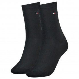чорапи,дамски,чорапи,tommy,hilfiger,casual,socks,2,pairs,midnight,blue,(blue)