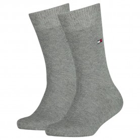 чорапи,детски,чорапи,tommy,hilfiger,basic,socks,2,pairs,middle,grey,melange,(grey)