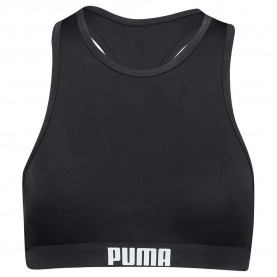 дамски,бански,костюми,puma,racerback,bikini,top,black