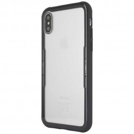 други,аксесоари,muvit,tempered,glass,skin,case,iphone,xs,x,silicone,phone,case,clear,(clear,black)