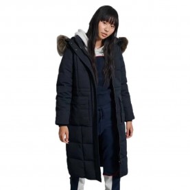 яке,дамски,якета,и,палта,superdry,longline,faux,fur,everest,jacket,eclipse,navy,(black)