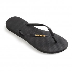 джапанки,дамски,сандали,и,чехли,havaianas,slim,logo,metallic,flip,flops,black,gold,(black)