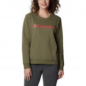 блуза,дамски,блузи,columbia,logo,crew,sweatshirt,green,(stone,green)