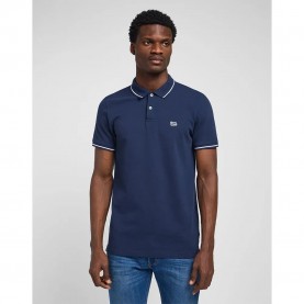 мъжки,блузи,с,яка,lee,piqué,short,sleeve,polo,blue,(navy)