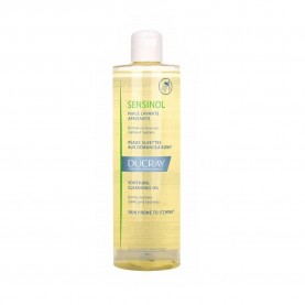 хигиена,тяло,ducray,sensinol,soothing,cleansing,400ml,yellow