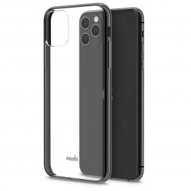 други,аксесоари,moshi,vitros,iphone,11,pro,max,silicone,phone,case,clear,(raven,black)