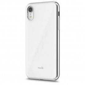 други,аксесоари,moshi,iglaze,iphone,xr,silicone,phone,case,white,(clear)