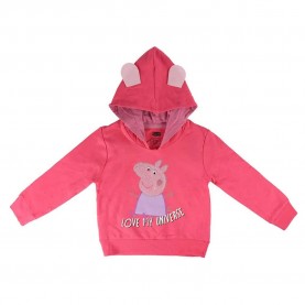 суичър,детски,блузи,cerdá,cotton,brushed,peppa,pig,hoodie,pink,(pink)