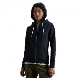 Блуза Superdry Orange Label NS full zip sweatshirt - Blue (Eclipse Navy) блуза,дамски,блузи,superdry,orange,label,ns,full,zip,sweatshirt,blue,(eclipse,navy)