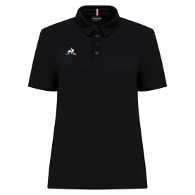 дамски,блузи,с,яка,le,coq,sportif,presentation,nº1,short,sleeve,polo,black