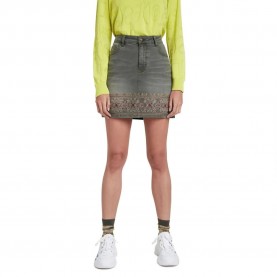 пола,дамски,поли,и,рокли,desigual,osaka,skirt,grey,(military,green)