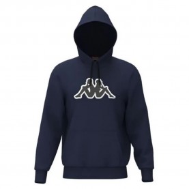 суичър,мъжки,пуловери,kappa,airiti,logo,hoodie,blue,grey,(blue)