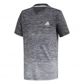 Тениска Adidas Aeroready Grad short sleeve T-shirt - Grey (Black / White) тениска,мъжки,тениски,дамски,тениски,adidas,aeroready,grad,short,sleeve,t,shirt,grey,(black,white)