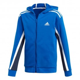 Блуза Adidas Bold full zip sweatshirt - Blue (Team Royal Blue / Legend Ink) блуза,детски,блузи,adidas,bold,full,zip,sweatshirt,blue,(team,royal,blue,legend,ink)