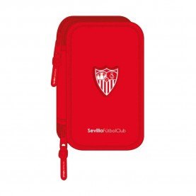 канцеларски,принадлежности,safta,sevilla,fc,corporative,small,double,filled,28,pieces,pencil,case,red,(red)