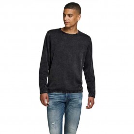 блуза,мъжки,пуловери,jack,&,jones,leo,knit,sweater,black,(caviar)